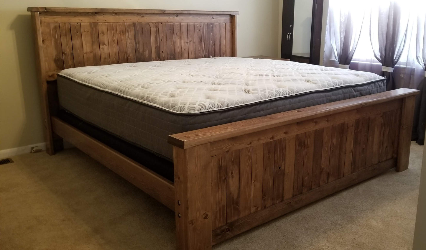 Farmhouse Style Traditional Bed