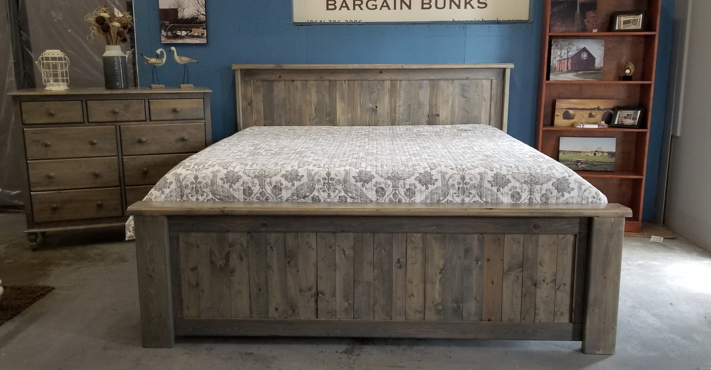 Farmhouse Style Traditional Bed