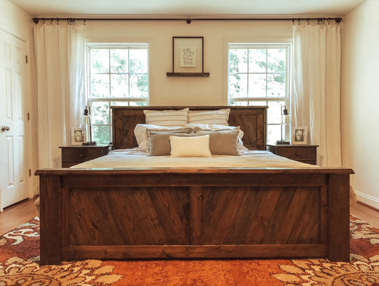 Harvest Style Traditional Bed