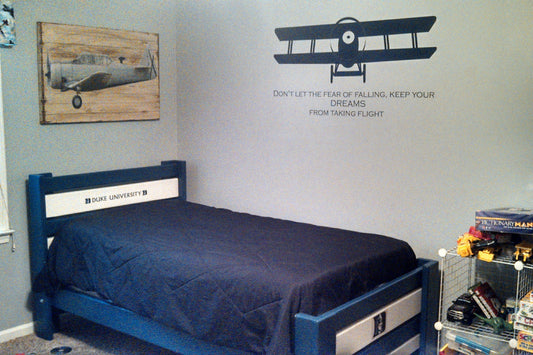 Plank Style Traditional Bed