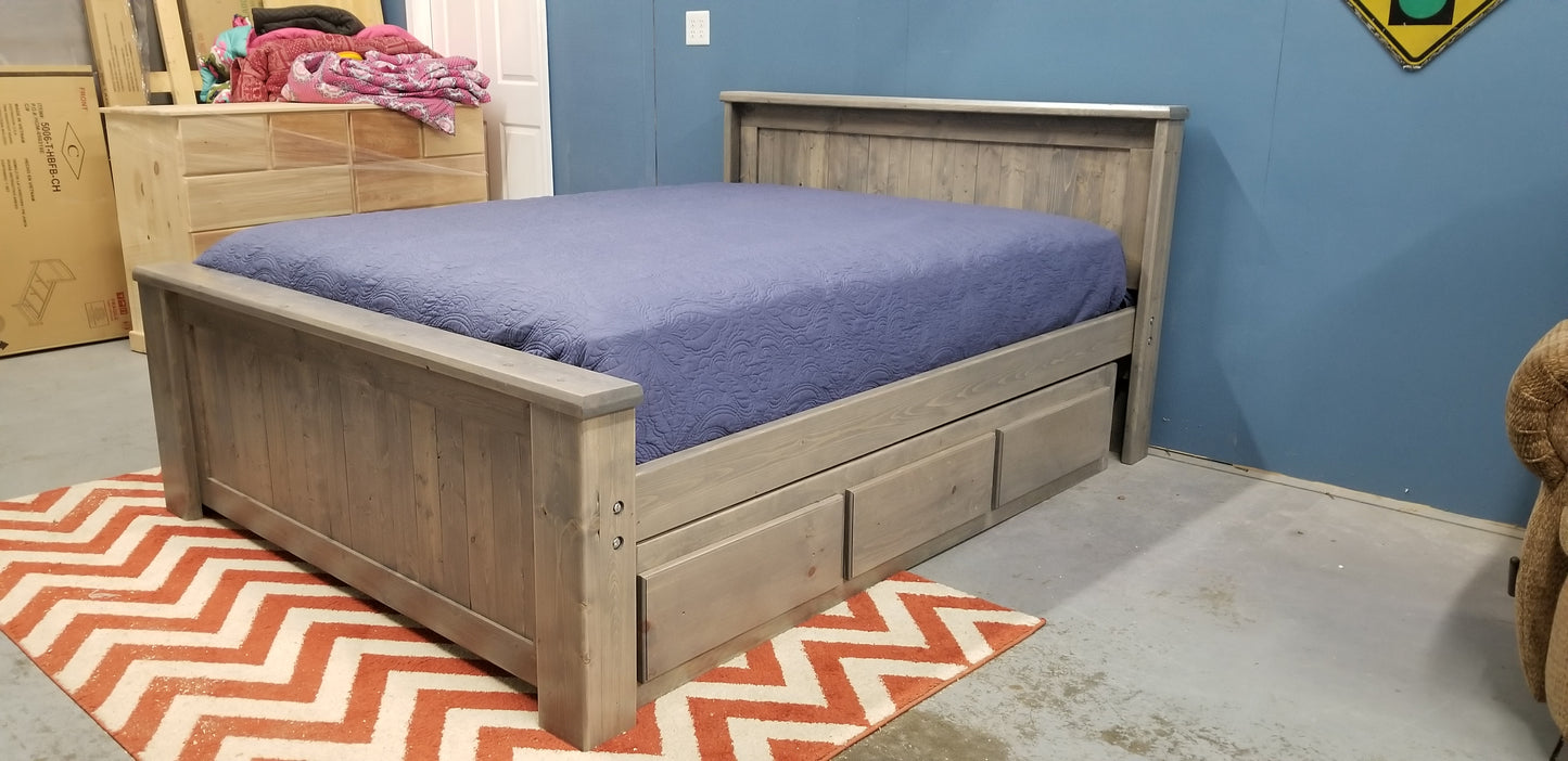 Add-on Captain's Drawers (3-drawer set)