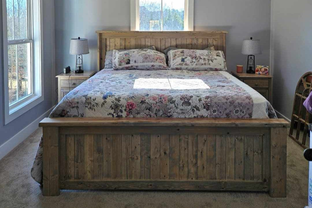 Farmhouse Style Traditional Bed