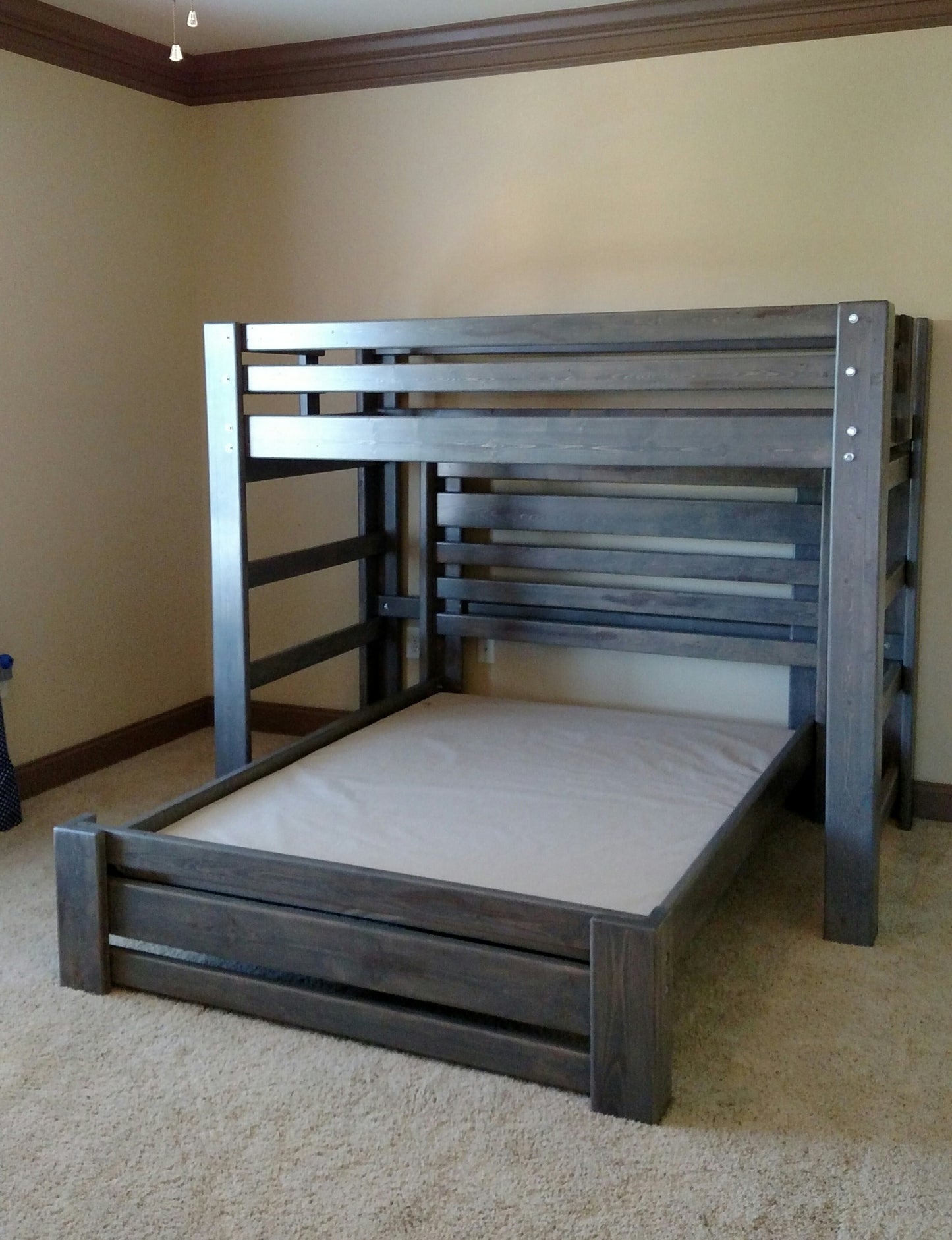 Plank Style Traditional Bed